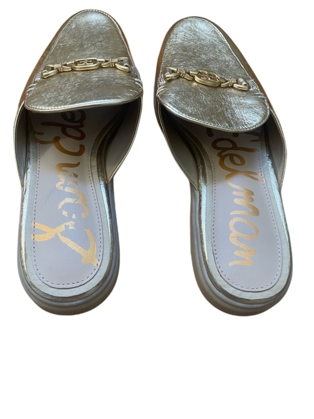 Sam Edelman Kira Mule Gold - Picture 3 of 5